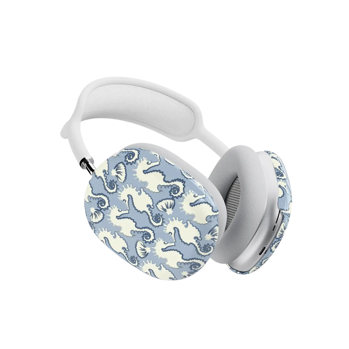 Seahorse Drift | Coastal Blues AirPods Max Case