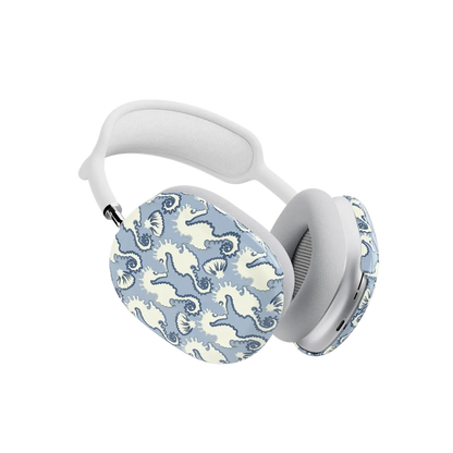 Seahorse Drift | Coastal Blues AirPods Max Case