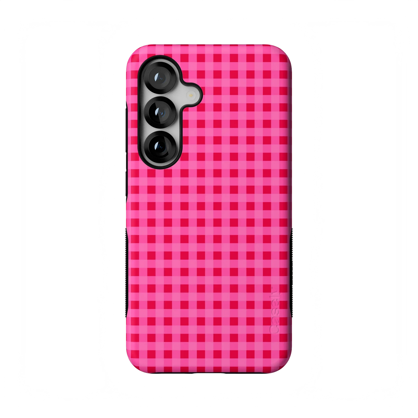 Sweet Jam | Hot Pink Gingham Case - Galaxy S25