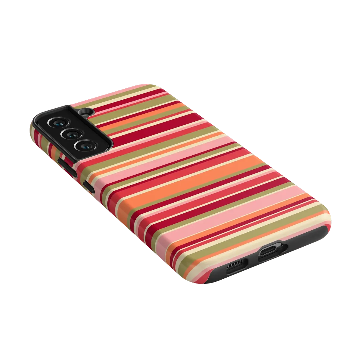 Citrus Stripes | Poolside Print Case