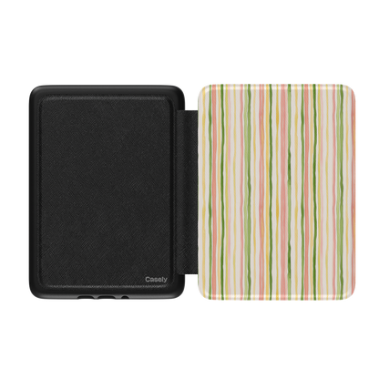 Sweet Stripes | Rainbow Pastel Kindle Case