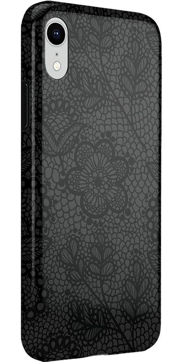 Lace Me Up | Black Floral Case iPhone Case get.casely