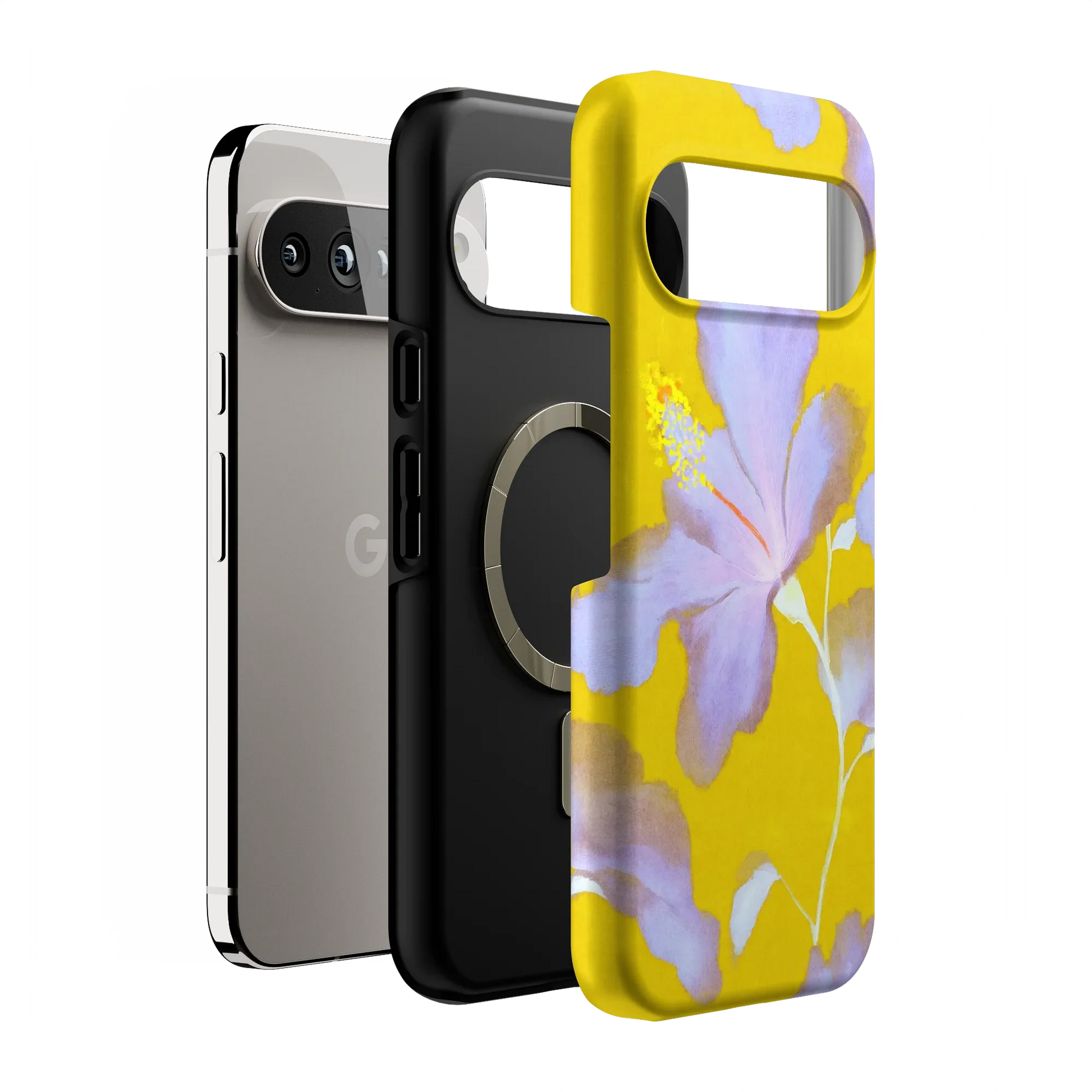 Hibiscus Haze | Painted Floral Case