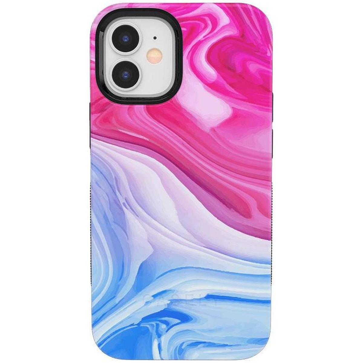 Land & Sea | Marble Swirl iPhone Case iPhone Case get.casely Bold iPhone 12 Mini