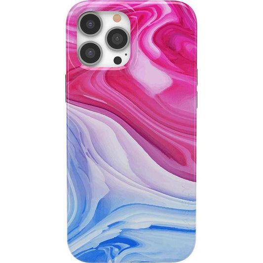 Land & Sea | Marble Swirl iPhone Case iPhone Case get.casely Classic + MagSafe® iPhone 13 Pro