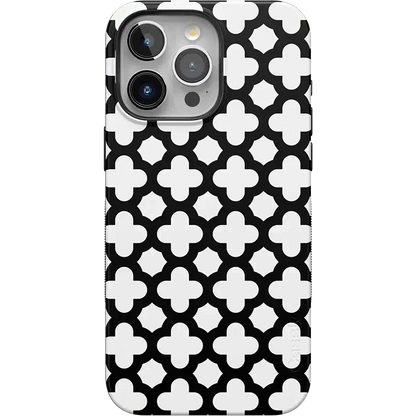 Lattice Tile | High Contrast Design Case Phone Case Casetry Bold Flex + MagSafe® iPhone 15 Pro Max