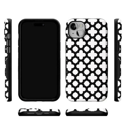 Lattice Tile | High Contrast Design Case Phone Case Casetry