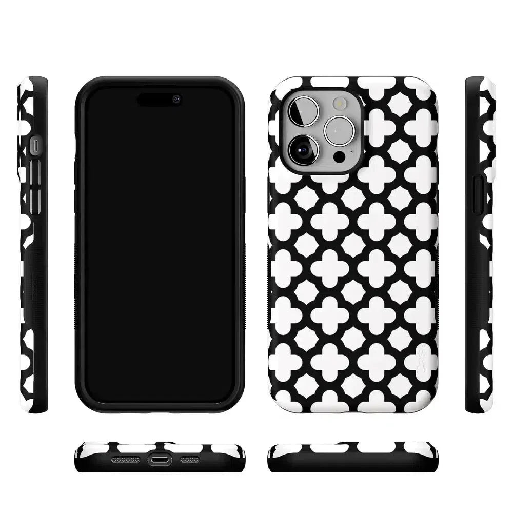 Lattice Tile | High Contrast Design Case Phone Case Casetry