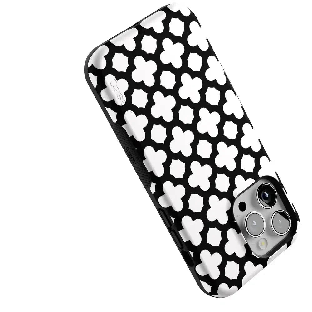 Lattice Tile | High Contrast Design Case Phone Case Casetry