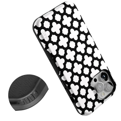 Lattice Tile | High Contrast Design Case Phone Case Casetry
