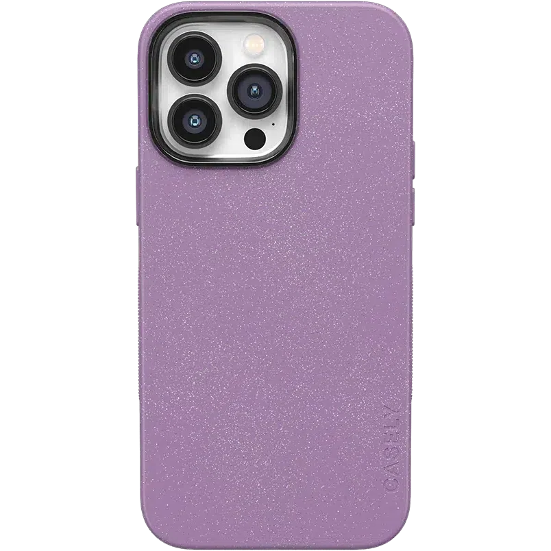Lavender Waves | Purple Shimmer Case iPhone Case get.casely Bold + MagSafe® iPhone 14 Pro Max