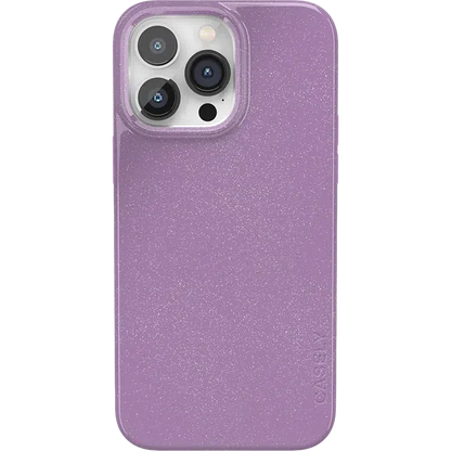 Lavender Waves | Purple Shimmer Case iPhone Case get.casely Classic + MagSafe® iPhone 14 Pro Max