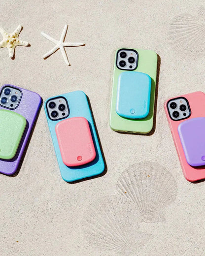 Lavender Waves | Purple Shimmer Case iPhone Case get.casely