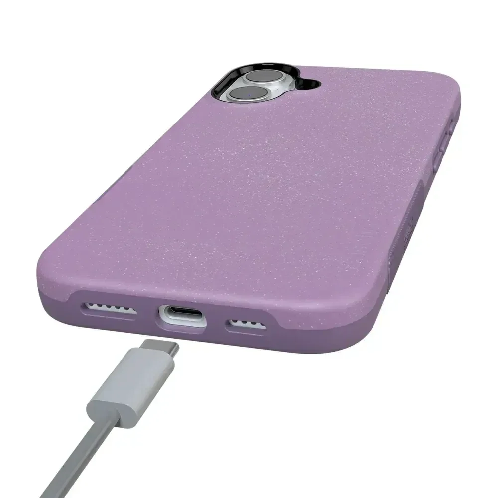 Lavender Waves | Purple Shimmer Case iPhone Case get.casely
