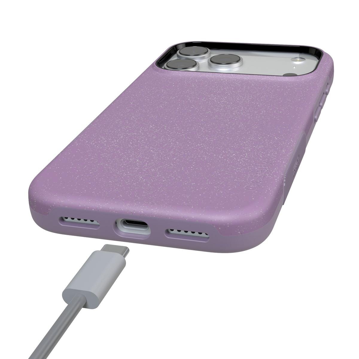 Lavender Waves | Purple Shimmer Case iPhone Case get.casely