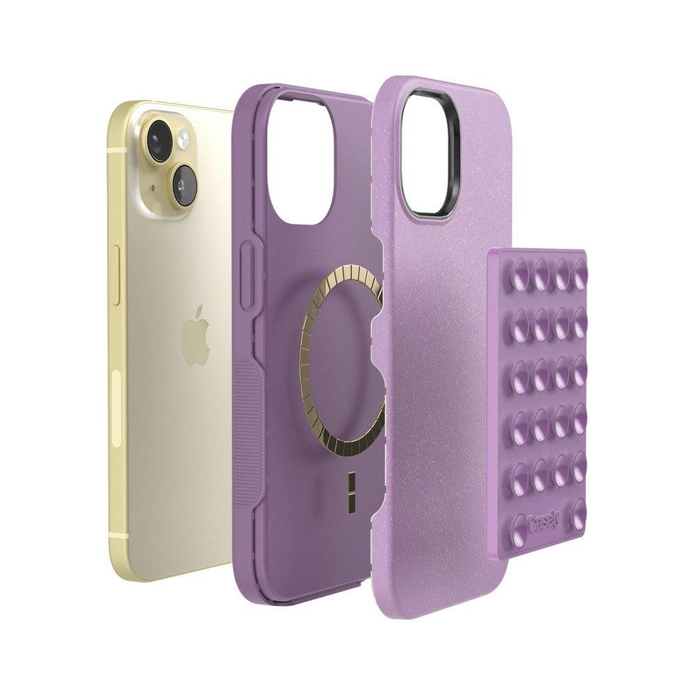 Lavender Waves | Purple Shimmer Grippy Grippy get.casely