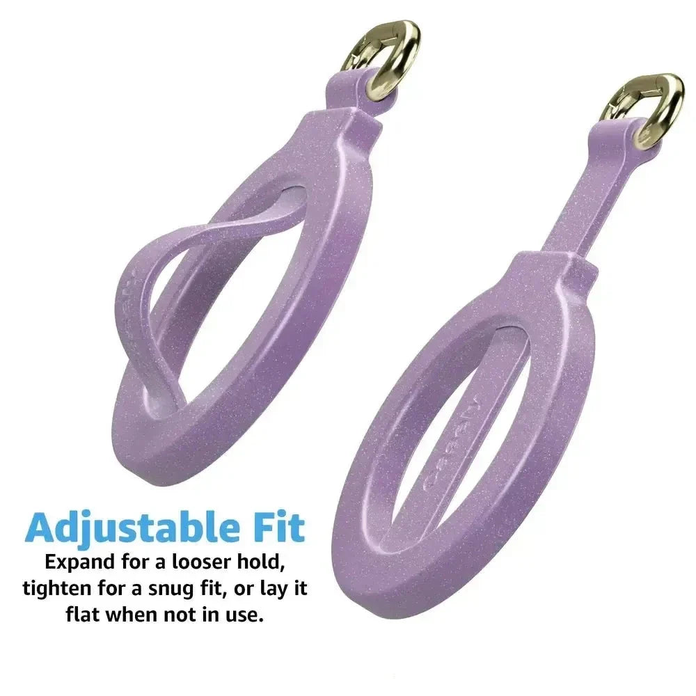 Lavender Waves | Purple Shimmer MagRing+ with Keychain MagRing+ get.casely
