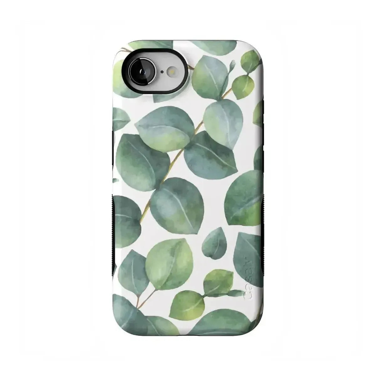 Leaf Me Alone | Green Floral Print Case iPhone Case get.casely Bold Flex + MagSafe® iPhone 16e