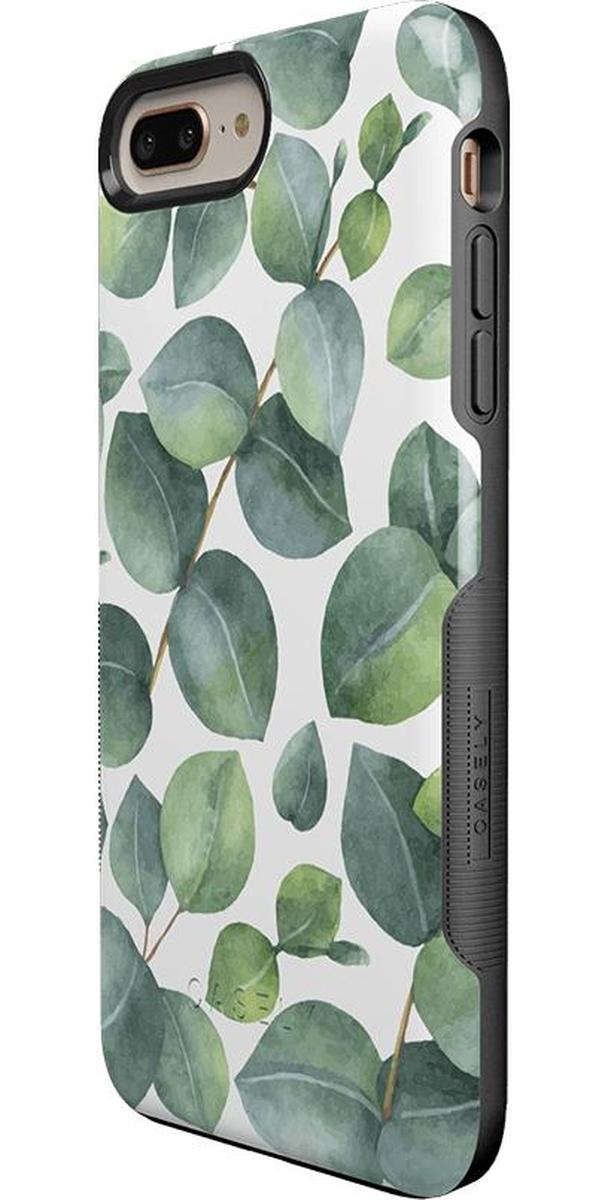 Leaf Me Alone | Green Floral Print Case iPhone Case get.casely