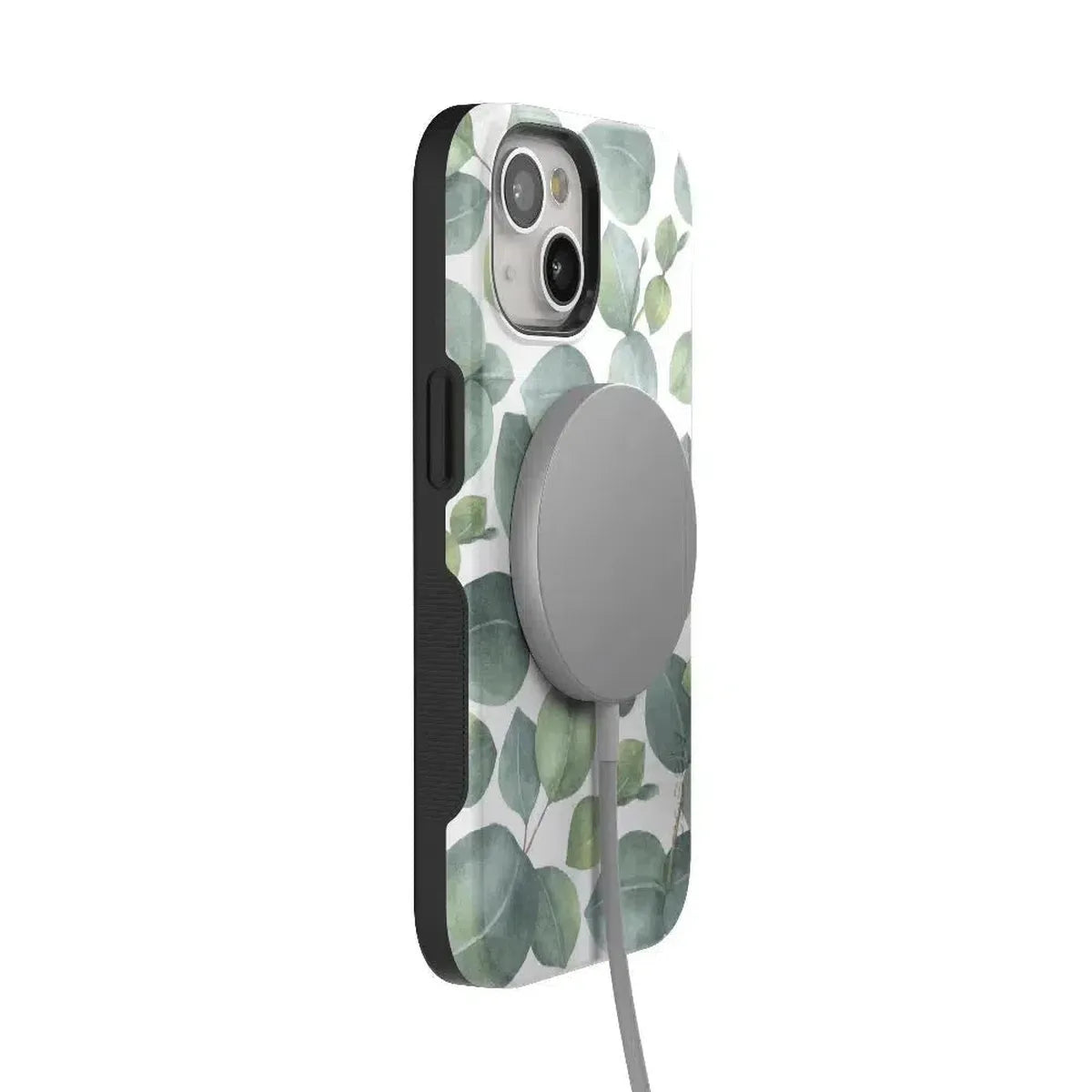 Leaf Me Alone | Green Floral Print Case iPhone Case get.casely