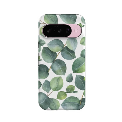 Leaf Me Alone | Green Floral Print Google Pixel Case Google Pixel Case Casetry Essential + MagSafe® Google Pixel 10