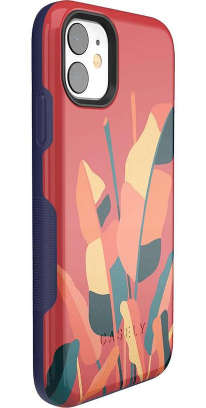 Let it Grow | Banana Leaf Floral Case iPhone Case get.casely