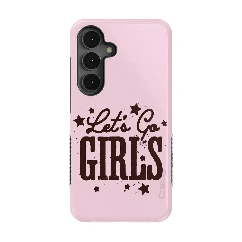 Let's Go Girls | Pink Rodeo Bachelorette Case Phone Case Casetry Bold Flex + MagSafe® Galaxy S25