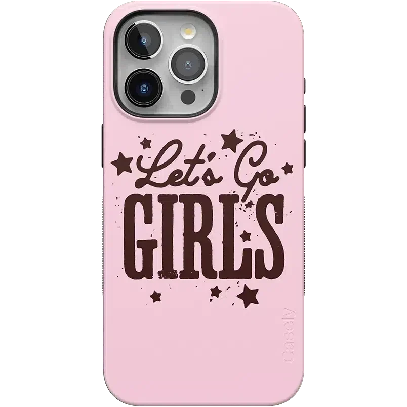 Let's Go Girls | Pink Rodeo Bachelorette Case Phone Case Casetry Bold Flex + MagSafe® iPhone 16 Pro