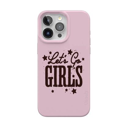 Let's Go Girls | Pink Rodeo Bachelorette Case Phone Case Casetry Classic + MagSafe® iPhone 15 Pro Max