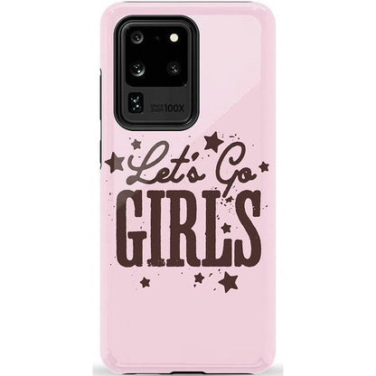 Let's Go Girls | Pink Rodeo Bachelorette Case Phone Case Casetry Essential Galaxy S20 Ultra