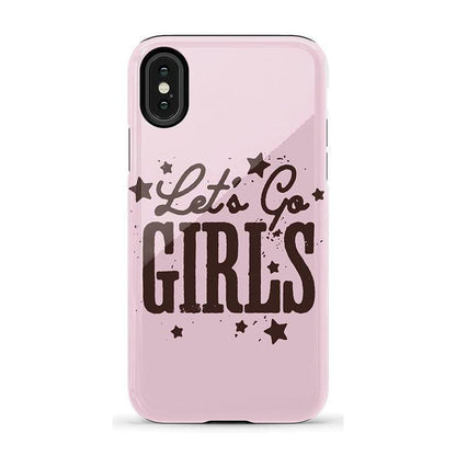 Let's Go Girls | Pink Rodeo Bachelorette Case Phone Case Casetry Essential iPhone X / XS
