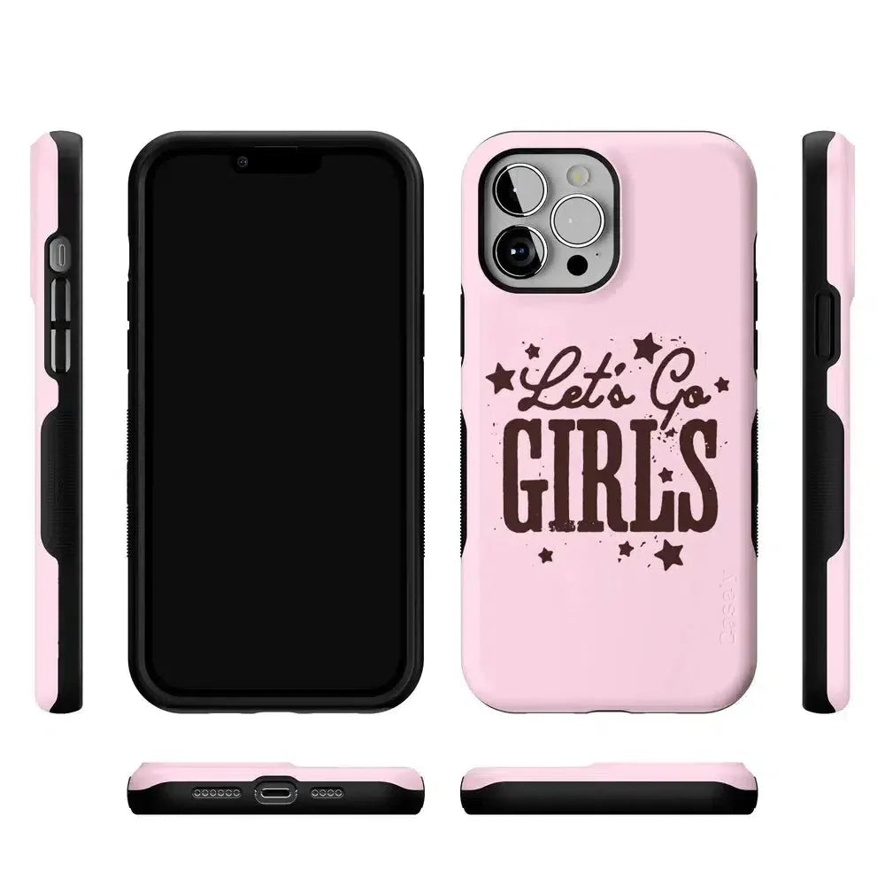Let's Go Girls | Pink Rodeo Bachelorette Case Phone Case Casetry