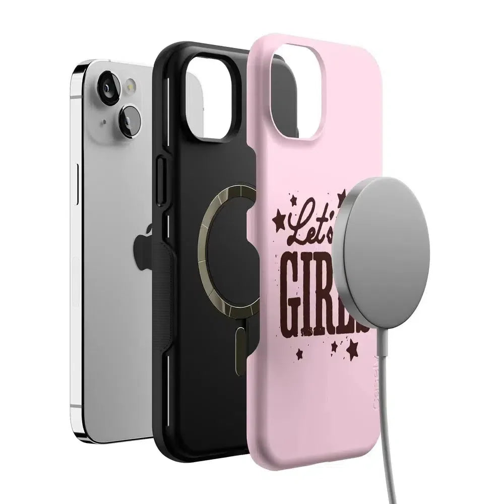 Let's Go Girls | Pink Rodeo Bachelorette Case Phone Case Casetry