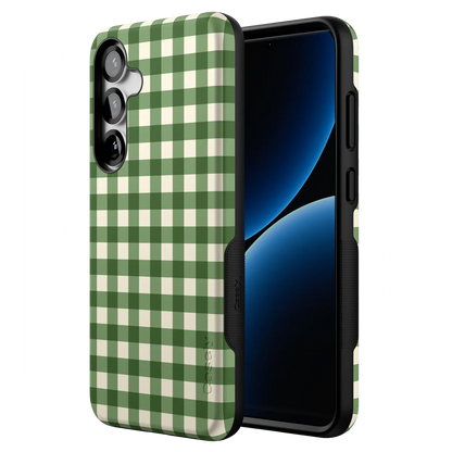 Checked Twice | Green Plaid Case