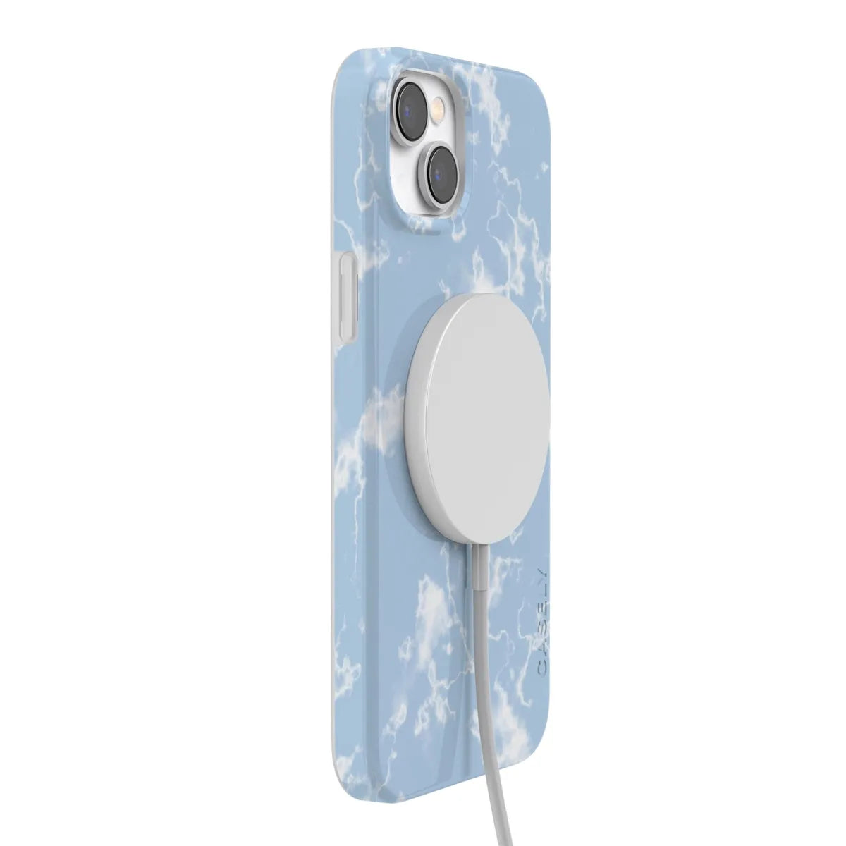 Light Blue Skies | Marble Clouds Case iPhone Case get.casely