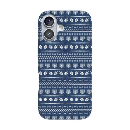 Light the Night | Hannukah Case Phone Case Casetry Classic + MagSafe® iPhone 17