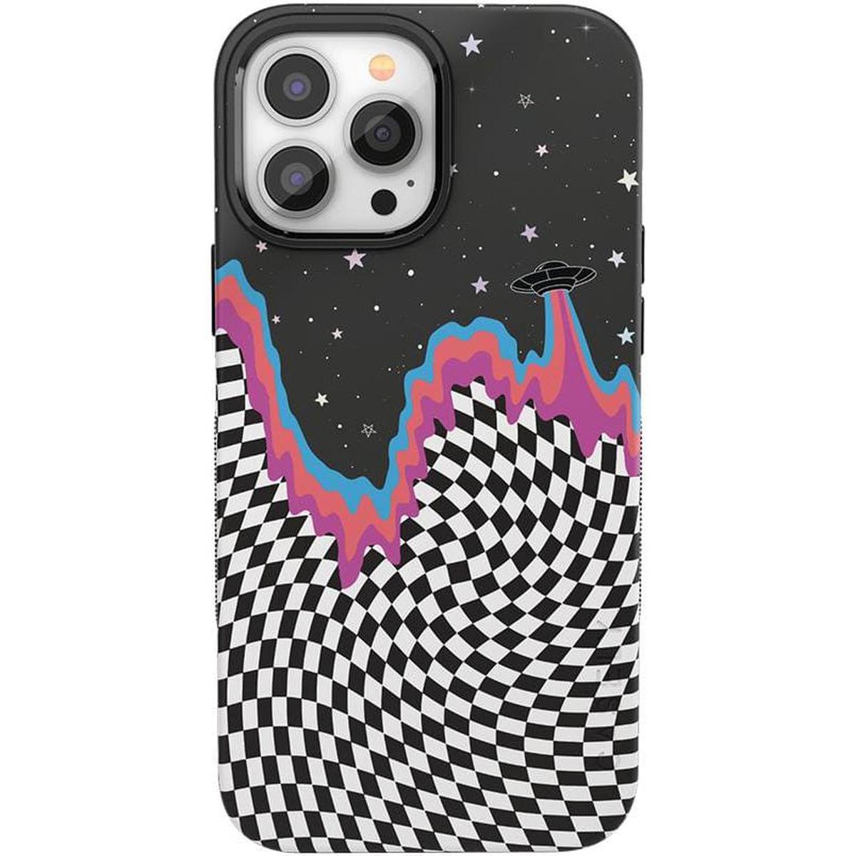 Long Strange Drip | Checkered Space Case iPhone Case get.casely Bold + MagSafe® iPhone 13 Pro Max