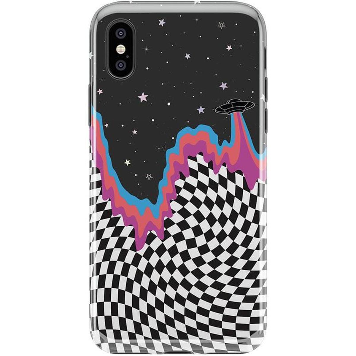 Long Strange Drip | Checkered Space Case iPhone Case get.casely Classic iPhone XS Max