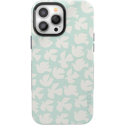 Love Birds | White Doves Case iPhone Case get.casely Bold + MagSafe® iPhone 13 Pro Max