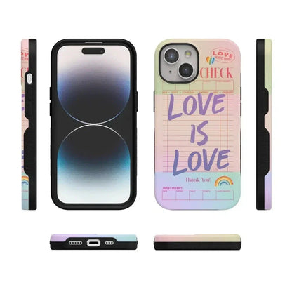Love is Love | Guest Check Pride Case Phone Case Casetry