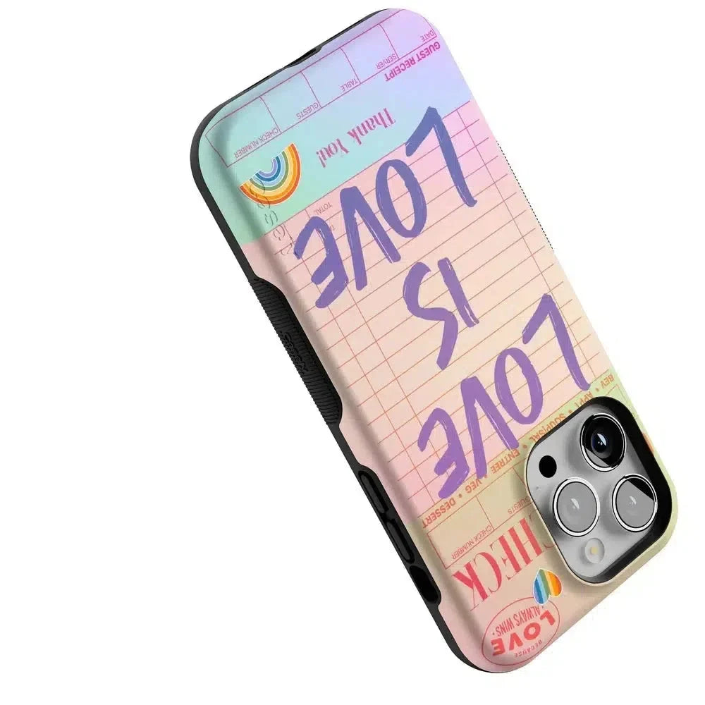 Love is Love | Guest Check Pride Case Phone Case Casetry