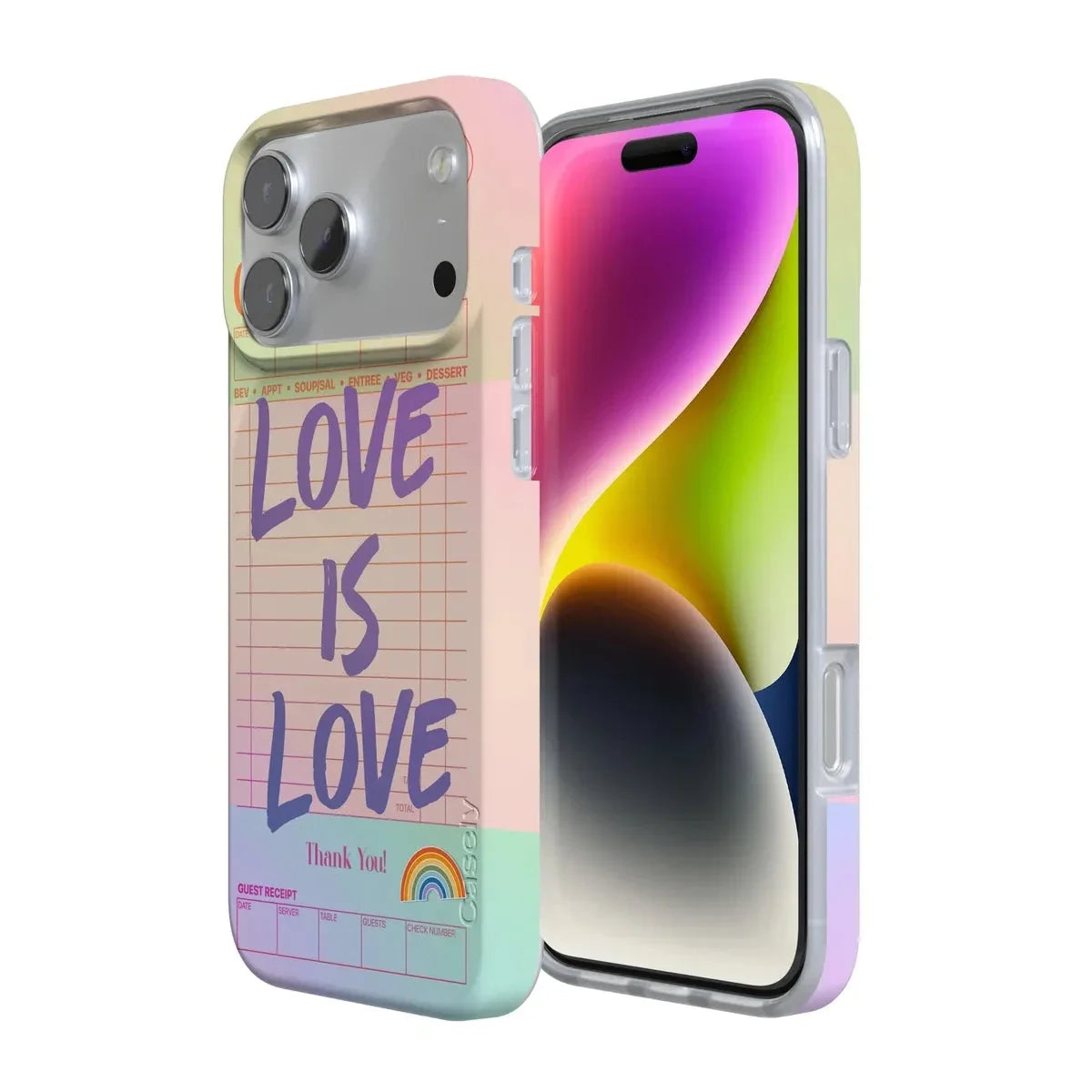 Love is Love | Guest Check Pride Case Phone Case Casetry
