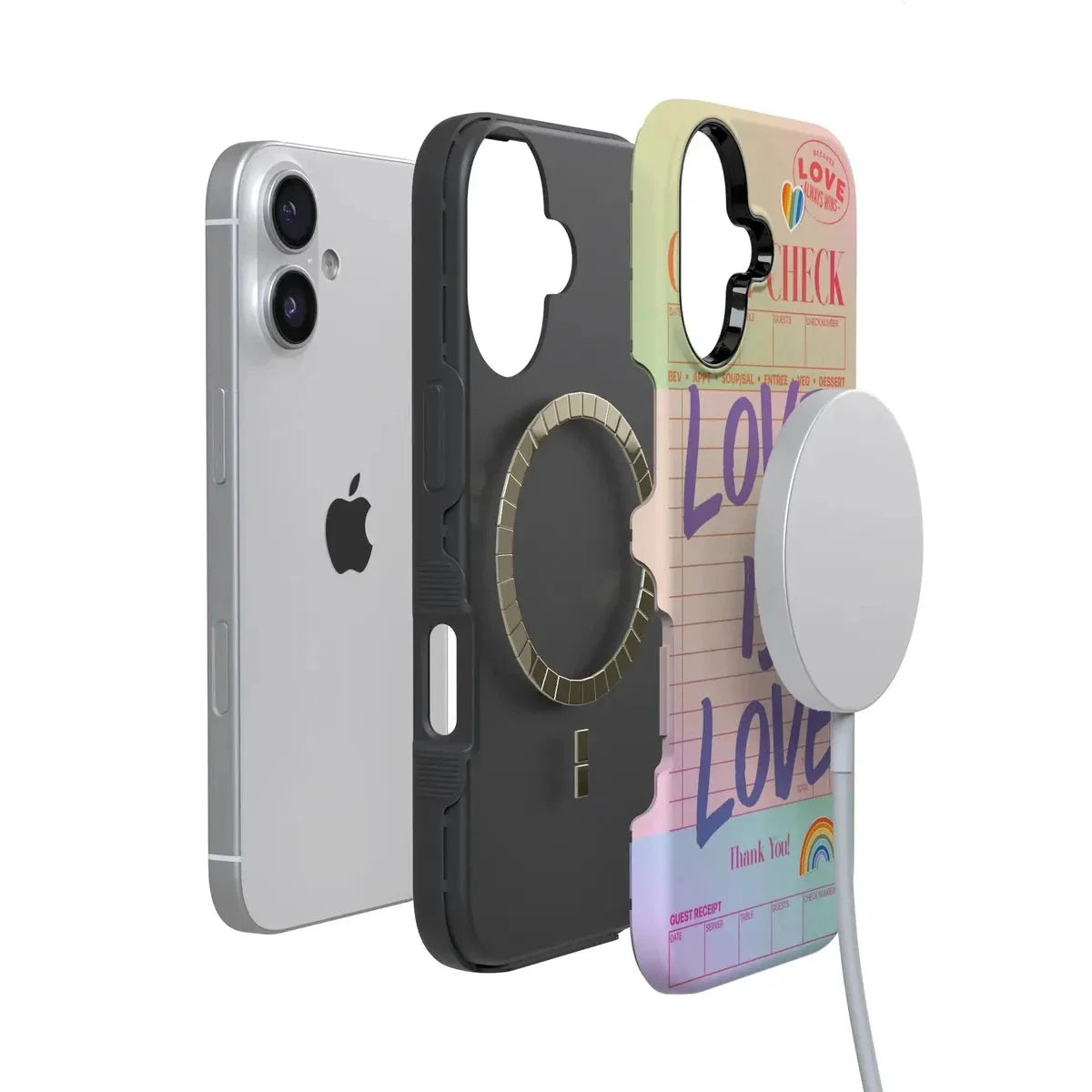 Love is Love | Guest Check Pride Case Phone Case Casetry