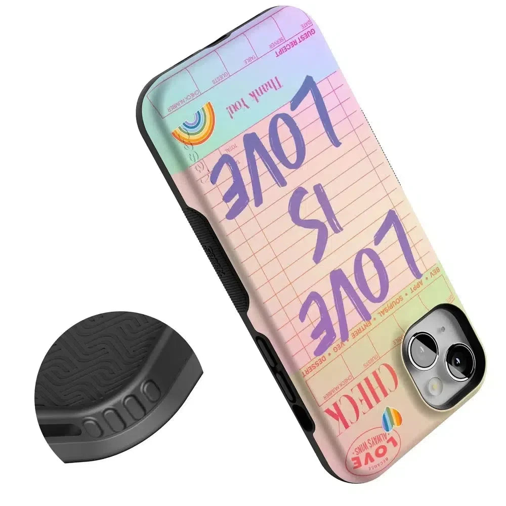 Love is Love | Guest Check Pride Case Phone Case Casetry
