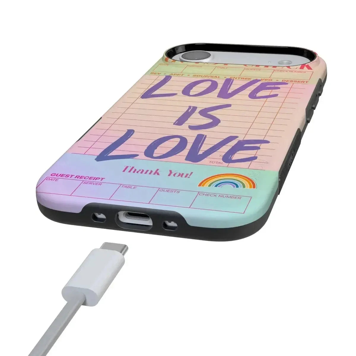Love is Love | Guest Check Pride Case Phone Case Casetry