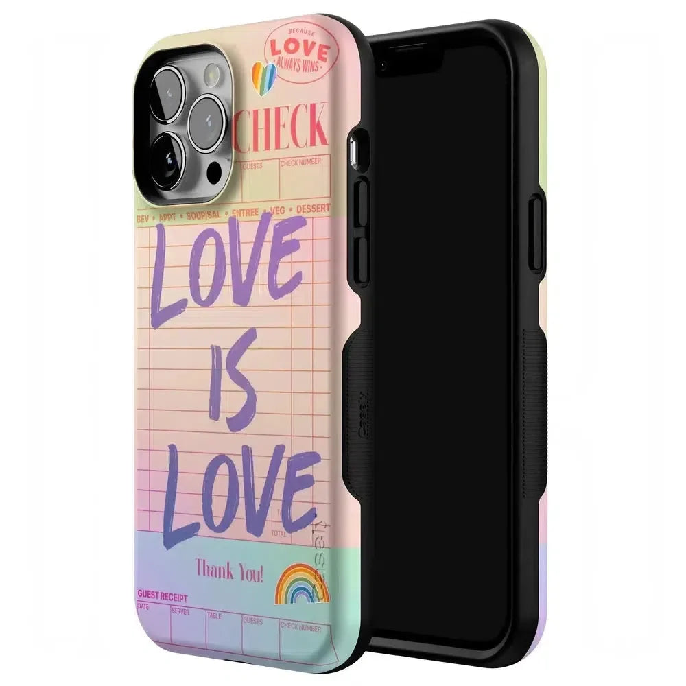 Love is Love | Guest Check Pride Case Phone Case Casetry