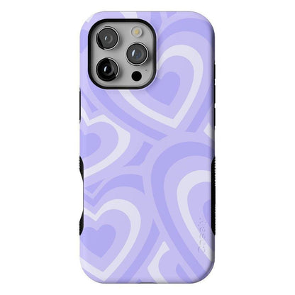 Love Song | Lavender Heart Case iPhone Case get.casely Bold + MagSafe® iPhone 16 Pro