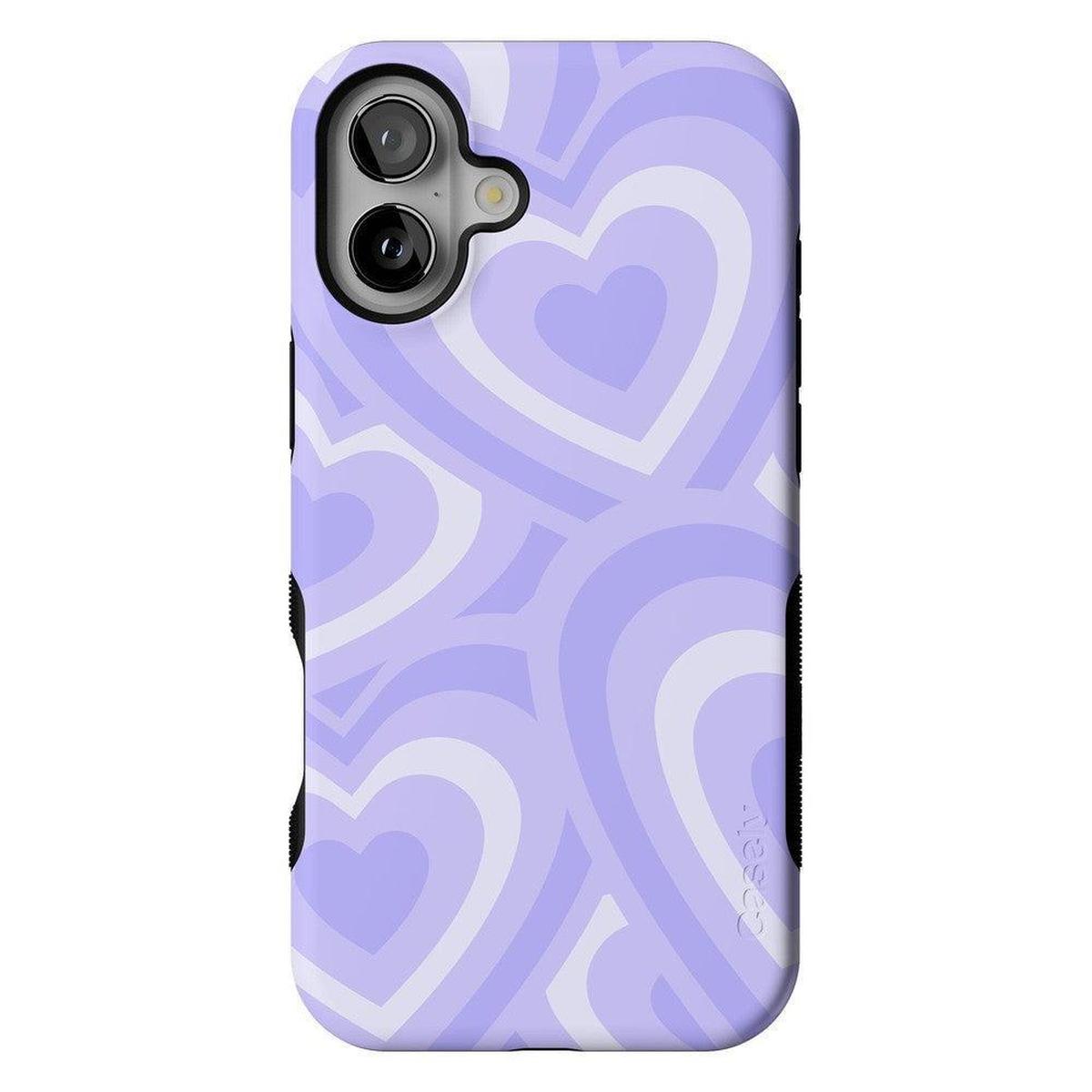 Love Song | Lavender Heart Case iPhone Case get.casely Bold + MagSafe® iPhone 16