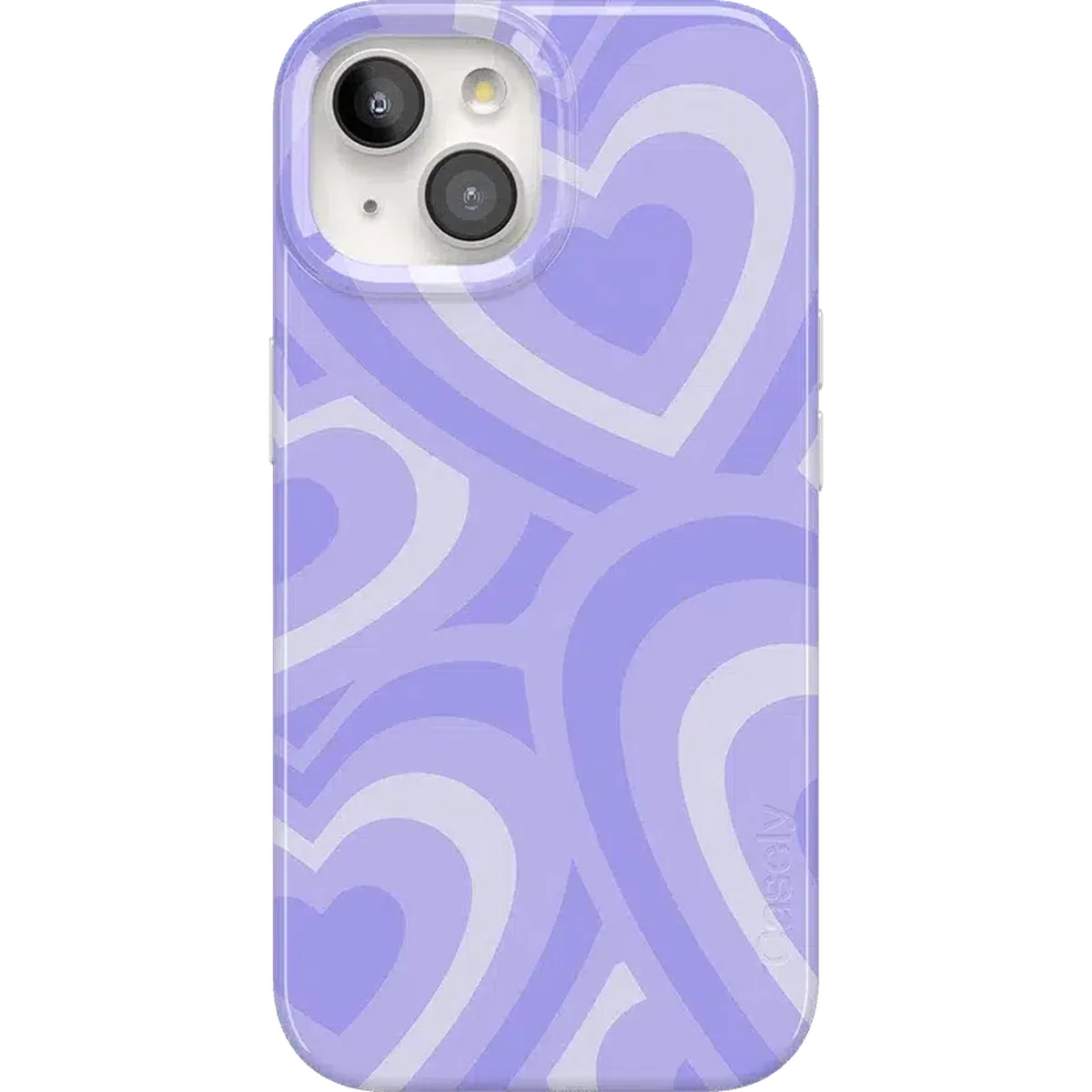 Love Song | Lavender Heart Case iPhone Case get.casely Classic + MagSafe® iPhone 15
