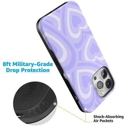 Love Song | Lavender Heart Case iPhone Case get.casely
